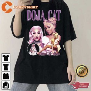 Doja Cat Vintage Black Rap Tee 90s Inspired Unisex T-Shirt