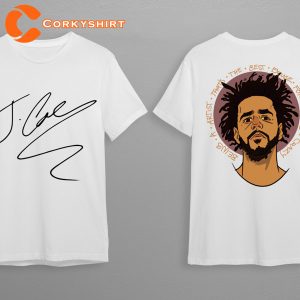 Dreamvillains J Cole Rapper Hip Hop Fan Classic 2 Side Coke Shirt