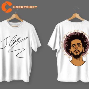 Dreamvillains J Cole Rapper Hip Hop Fan Classic 2 Side Coke Shirt