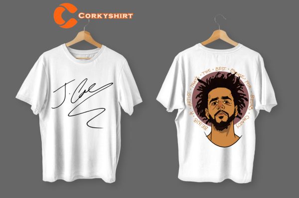 Dreamvillains J Cole Rapper Hip Hop Fan Classic 2 Side Coke Shirt