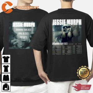 Jessie Murph Drowning Tour 2023 Tshirt For Fans