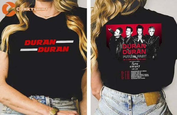 Duran Duran Future Past 2023 Tour UK Ireland T-Shirt