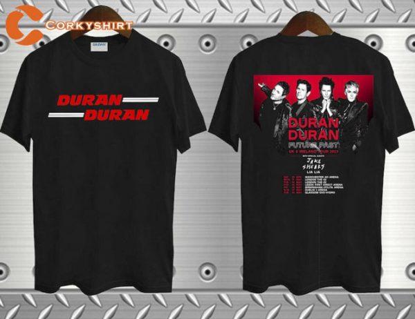 Duran Duran Future Past 2023 Tour UK Ireland T-Shirt