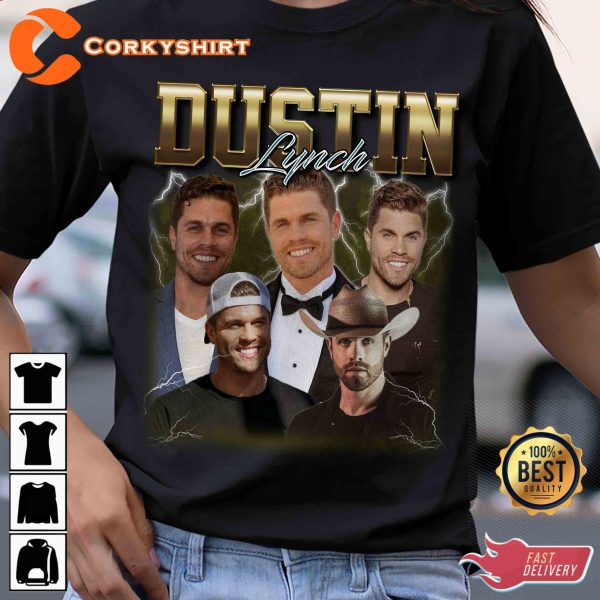 Dustin Lynch Vintage raise on country T-shirt