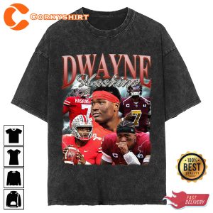 Dwayne Haskins Quarterback Big Ten Conference Football Shirt Design