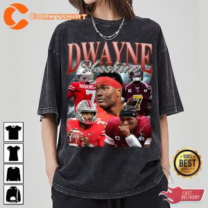 Dwayne Haskins Quarterback Big Ten Conference Football Shirt Design