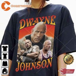 Dwayne Johnson The Rock American Actor Professional Wrestler Shirt