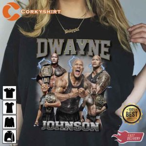 Dwayne Johnson Vintage Inspired The Rock 90s Shirt For Fan