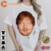 ED SHEERAN Big Face Music UK Limited Rap Tee Shirt