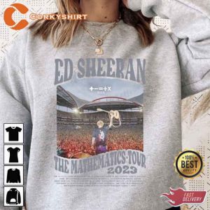 Ed Sheeran The Mathematics 2023 Tour Sheerios On Stage Shirt