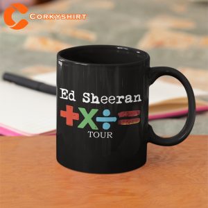 Ed Sheeran The Sum Of It All Mathematics Tour For Teddy Fan Mug