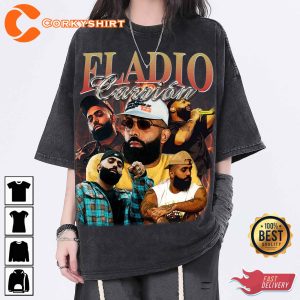 Eladio Carrión Vintage Washed Shirt Hip Hop Rnb Rap Unisex