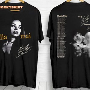 Ella Mai Boo’d Up Trip UK Singer The Heart On My Sleeve Tour 2023 T-Shirt