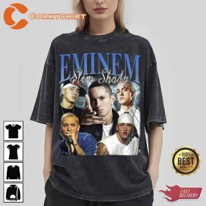 Eminem Slim Shady Vintage Washed T-Shirt Gift For Fans