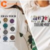Eras Tour Colors Taylor For Swities Double Side Shirt