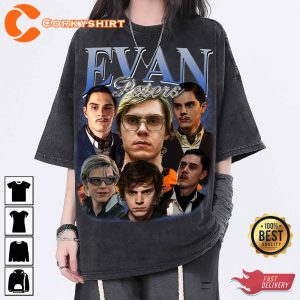 Evan Peters Actor Dahmer Monster The Jeffrey Dahmer Story Movie Shirt