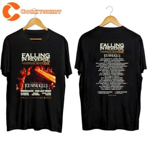 Falling In Reverse The Popular Mons Tour 2023 Rock Band Fan Shirt