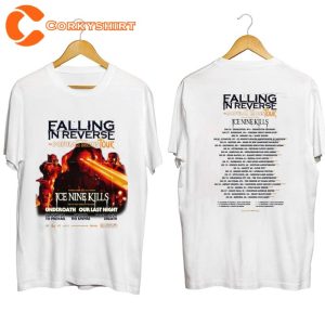 Falling In Reverse The Popular Mons Tour 2023 Rock Band Fan Shirt