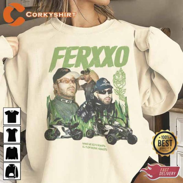 Feid Ferxxo Nitro Jam Underground 90’s Style Rap Retro Graphic Tee