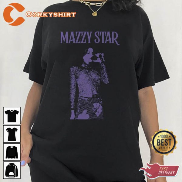 Mazzy Star US Alternative Rock Band Vintage Style Shirt