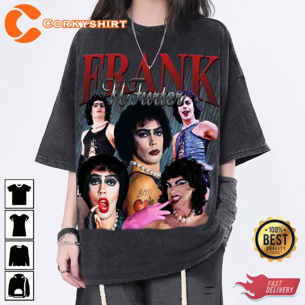 Frank N Furter Actor Graphic T-Shirt Gift For Fans