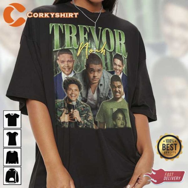 Funny Trevor Noah Comedy Central The Daily Show Designed Tshirt