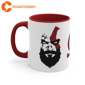 God of War Kratos Ceramic Coffee Mug Gamer Gift