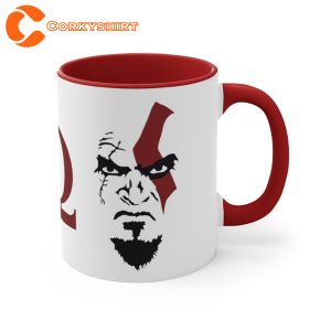 God of War Kratos Ceramic Coffee Mug Gamer Gift