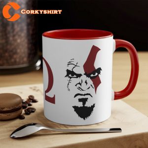 God of War Kratos Ceramic Coffee Mug Gamer Gift