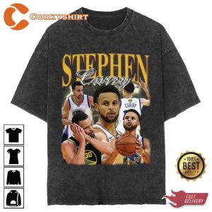 Golden State’s Stephen Curry Vintage Washed Shirt