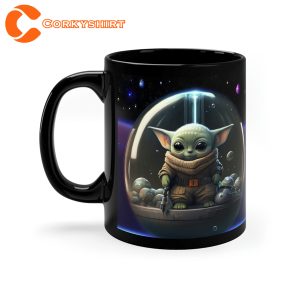 Grogu Coffee Mug Darkside Lightside Baby Yoda Darth Sith Lord