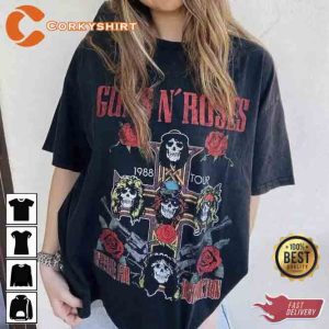 Guns N Roses Vintage Rock Music Band Trending Unisex T-Shirt
