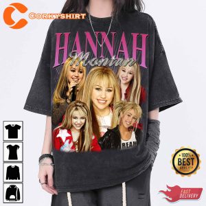 Hannah Montana Actor Vintage Washed Shirt For Fans