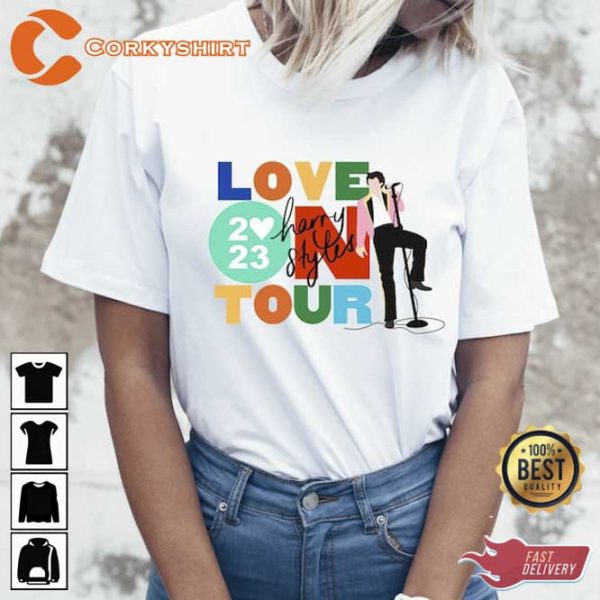 Harry Styles Love On Tour 2023 Unisex Shirt For Fans
