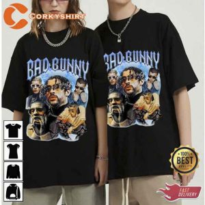 Hip Hop Bad Bunny Women Summer T Shirts Gift For Fan