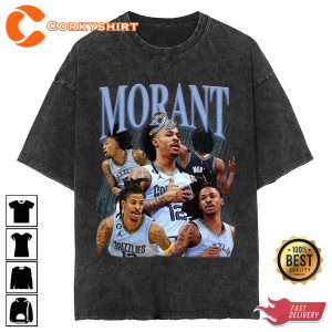 Ja Morant Memphis Grizzlies Ja Warrant Point Guard Basketball T-Shirt