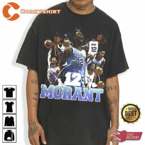 Ja Morant Memphis Grizzlies of the National Basketball Sports T-shirt