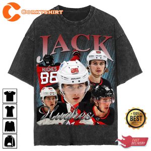 Jack Hughes Greater Toronto Hockey League Hockey Graphic T-Shirt