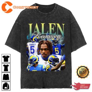 Jalen Ramsey Cornerback Miami Dolphins Football Graphic T-Shirt