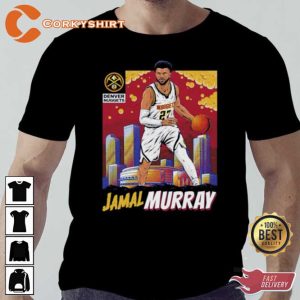 Jamal Murray Nuggets Players Denver Sky Shirt For Fans