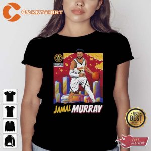 Jamal Murray Nuggets Players Denver Sky Shirt For Fans