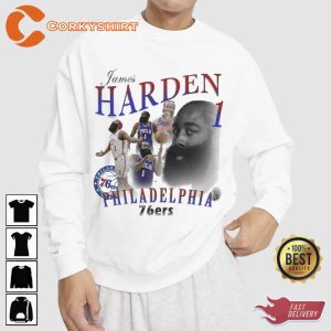James Harden 90s Style Vintage Inspired Graphic Unisex T shirt