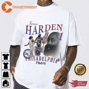 James Harden 90s Style Vintage Inspired Graphic Unisex T shirt