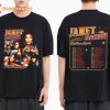 Janet Jackson 90s Vintage Inspired Together Again Tour 2023 Hip Hop Tshirt