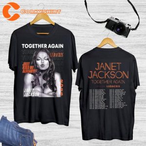 Janet Jackson Together Again Tour 2023 T-Shirt For Fans