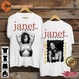 Janet Jackson TogetherAgain Tour 2023 Her Concert 2 Sides T Shirt