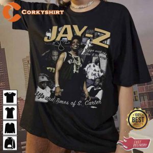 Jay Z Rapper New Bootleg 90s Black Unisex T-Shirt