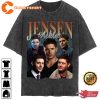 Jensen Ackles Vintage Actor Homage Graphic Design Shirt