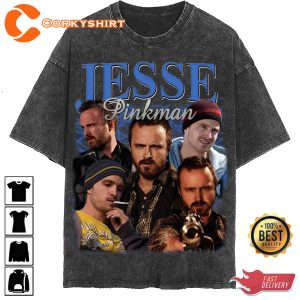 Jesse Pinkman Breaking Bad Netflix TV Series Aaron Paul Unisex Shirt