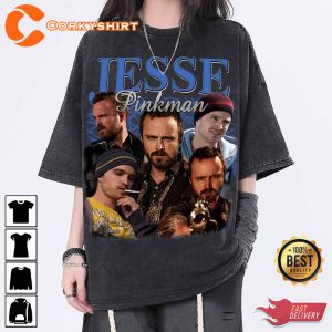 Jesse Pinkman Vintage Washed Shirt Retro Breaking Bad